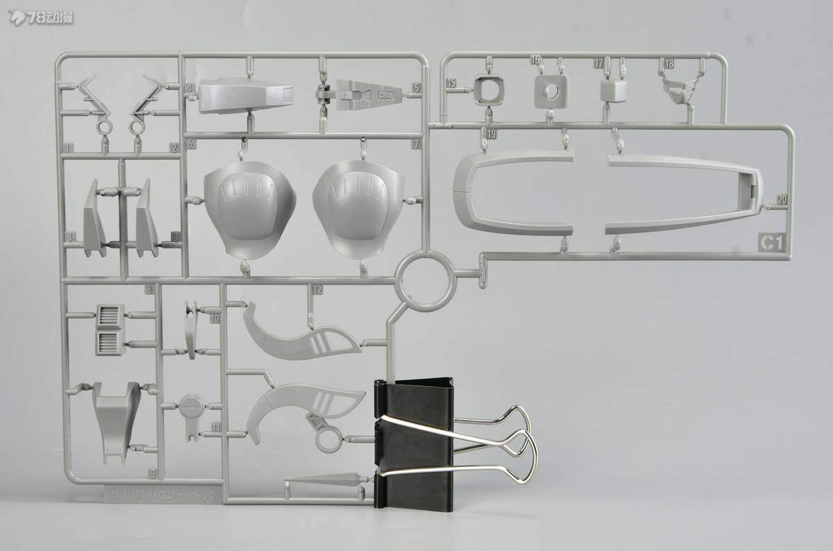 设计|78官测：万代 网限 HGUC 猎犬(盖茨·卡帕专用机)