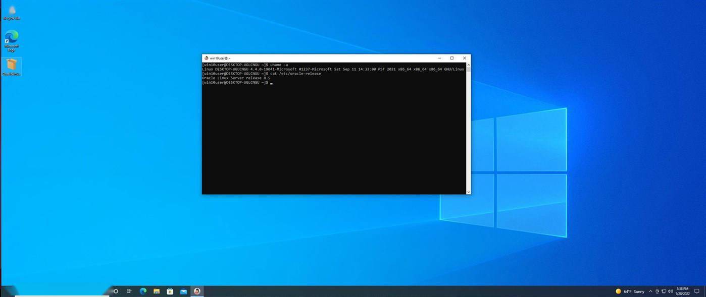 openSUSE|Oracle Linux 8.5 上架微软 Win11/10 应用商店,免费下载