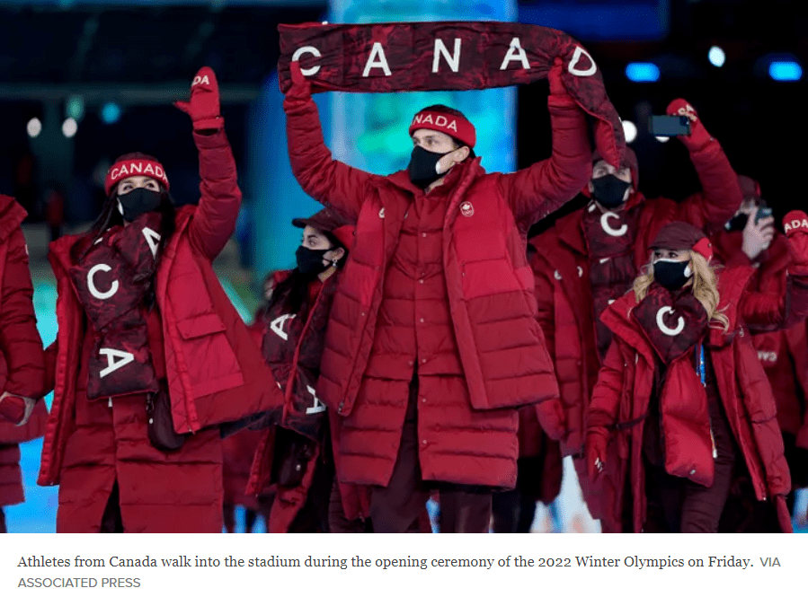 冬奥加拿大队狂带货lululemon羽绒服惊艳全球瞬间断货