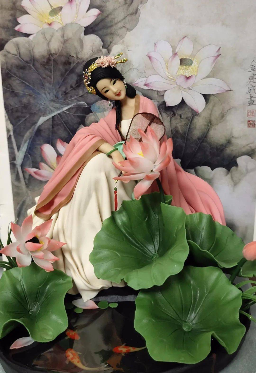 "指尖奇巧"——苏芹面塑线上作品展_精灵_民间_仕女