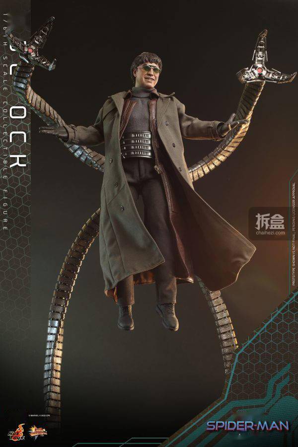 英雄|HOTTOYS 蜘蛛侠英雄无归 章鱼博士 1/6可动人偶