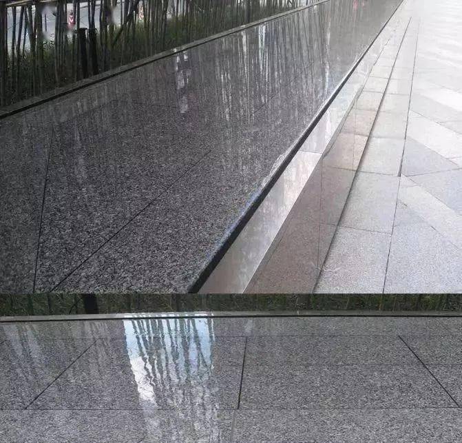 石材水景静水面做法石材架空是用了什么神器