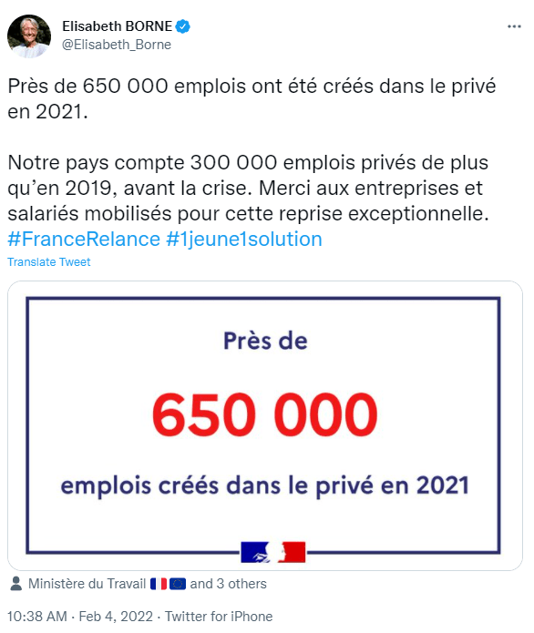 求职人必看！法国新增650000个就业岗位，这些集团即将开启大规模招聘！_失业_工作_经济