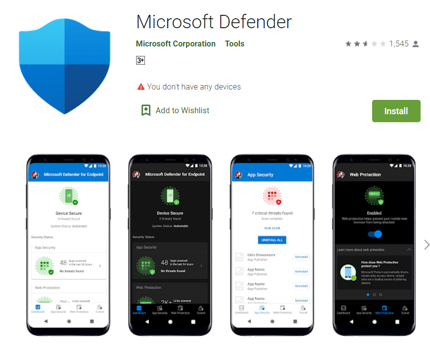 微软 Win11 风格 Microsoft Defender 预览版发布，还有安卓版本