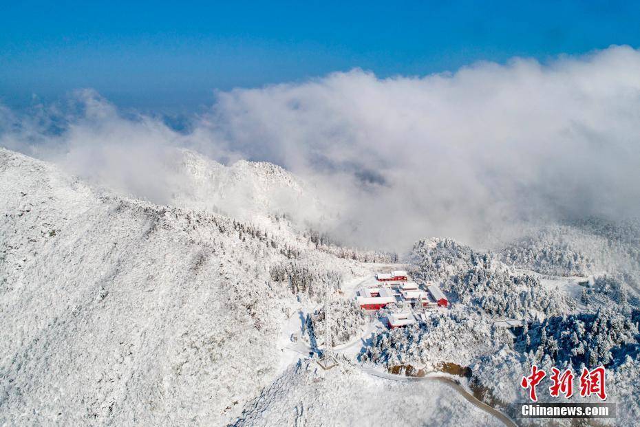 云海|江西武宁太平山现壮丽云海雾凇景观