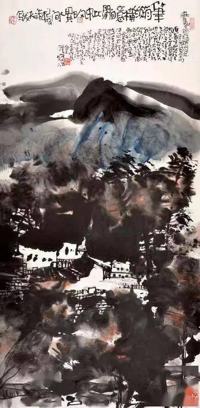 天高地厚 —— 读朱松发先生山水画_审美_笔墨_气象