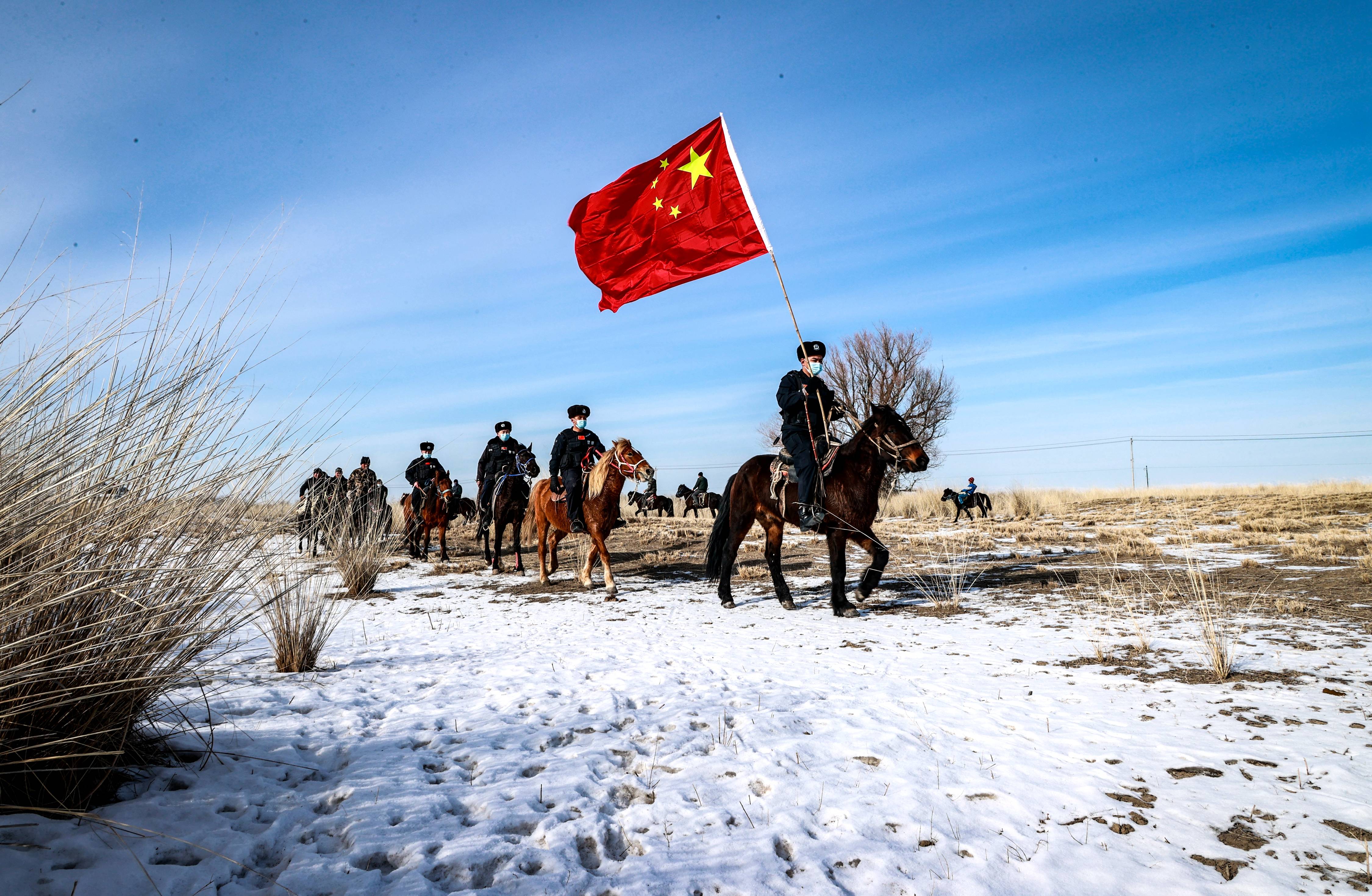 图为 2022年2月4日