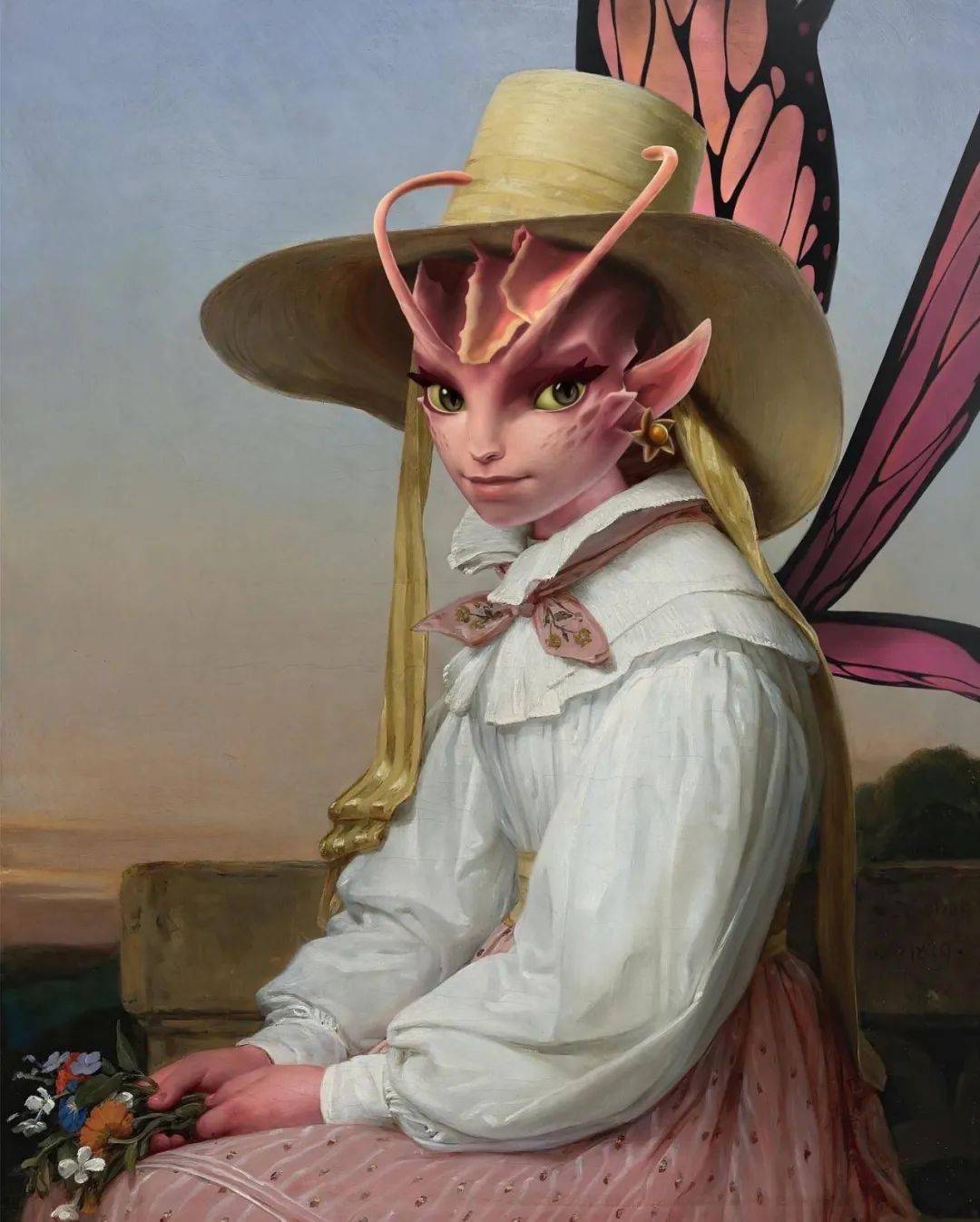 Het|这个小姐姐算是把DOTA2和世界名画玩透了