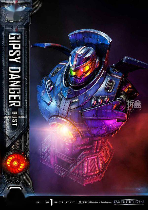 prime 1 studio新品 环太平洋 危险流浪者 胸像_机甲_细节_动力