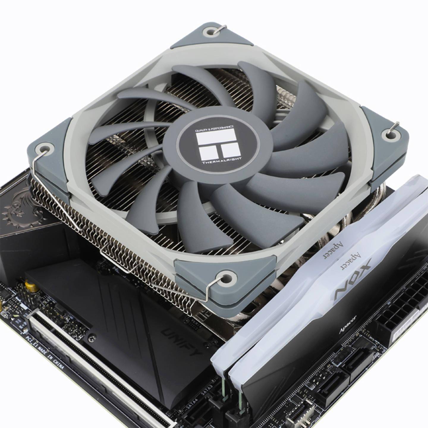 风量|利民推出 AXP120-X67 CPU 散热器：67mm 高，搭配 15mm 薄扇