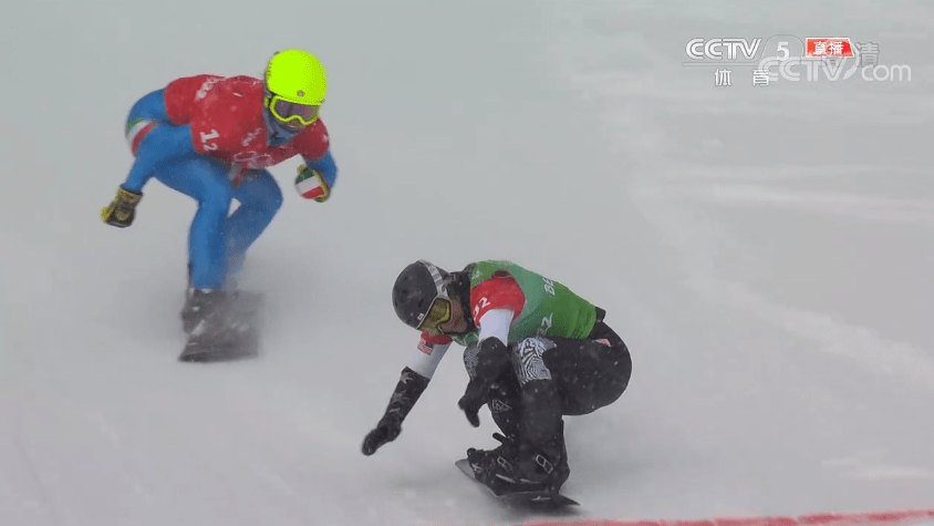 事宜|美国队获得单板滑雪障碍追逐混合团体赛金牌
