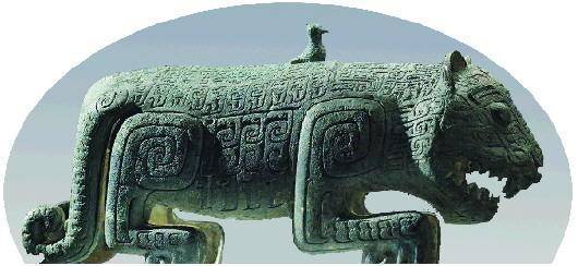 中国古美術・旧蔵鎏金の虎符セット・兵符・純銅製・高浮彫・置物・文房具・風水開運 中国古美術・旧蔵鎏金の虎符セット・兵符・純銅製・高浮彫・置物