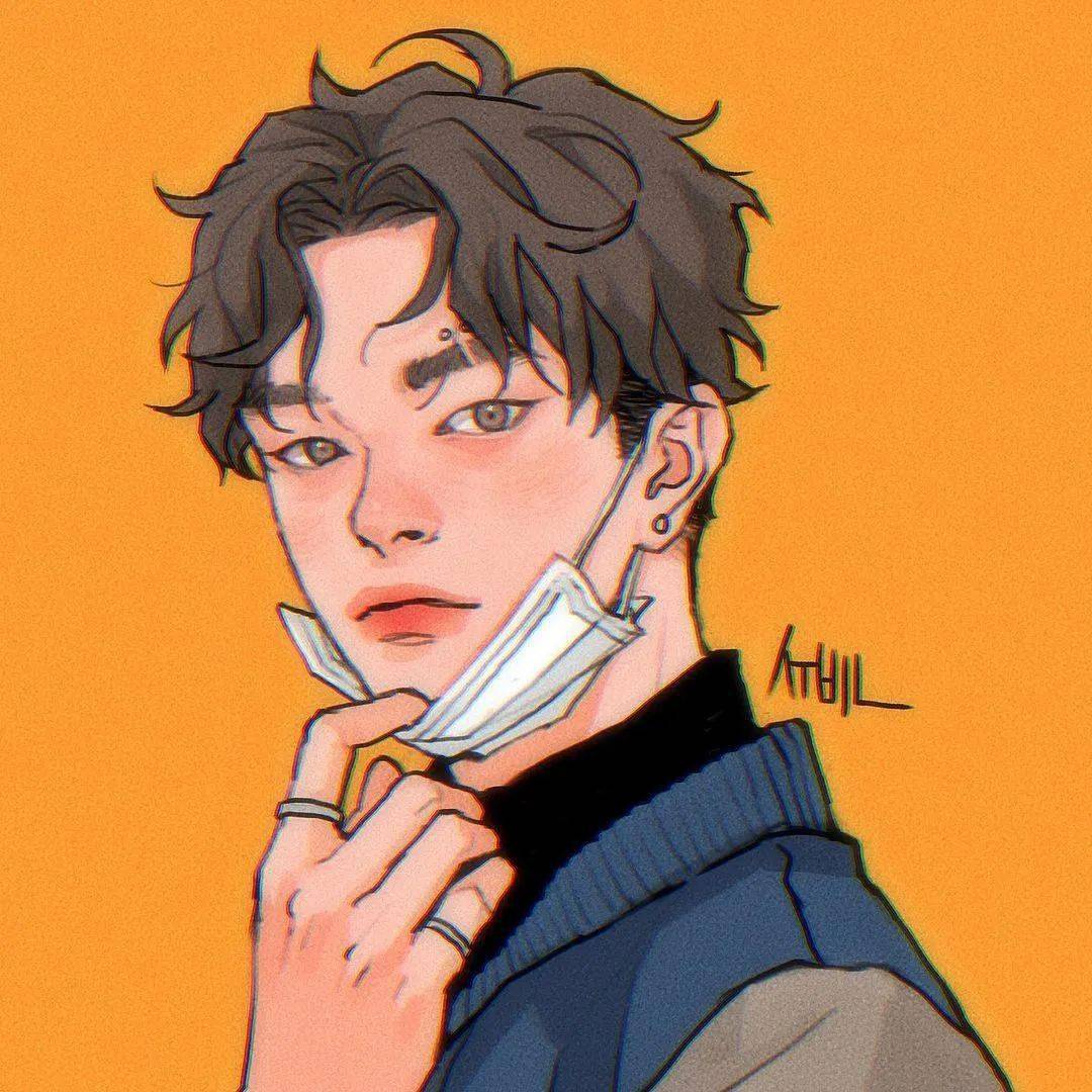 男生漫画发型适合纯欲风小哥哥