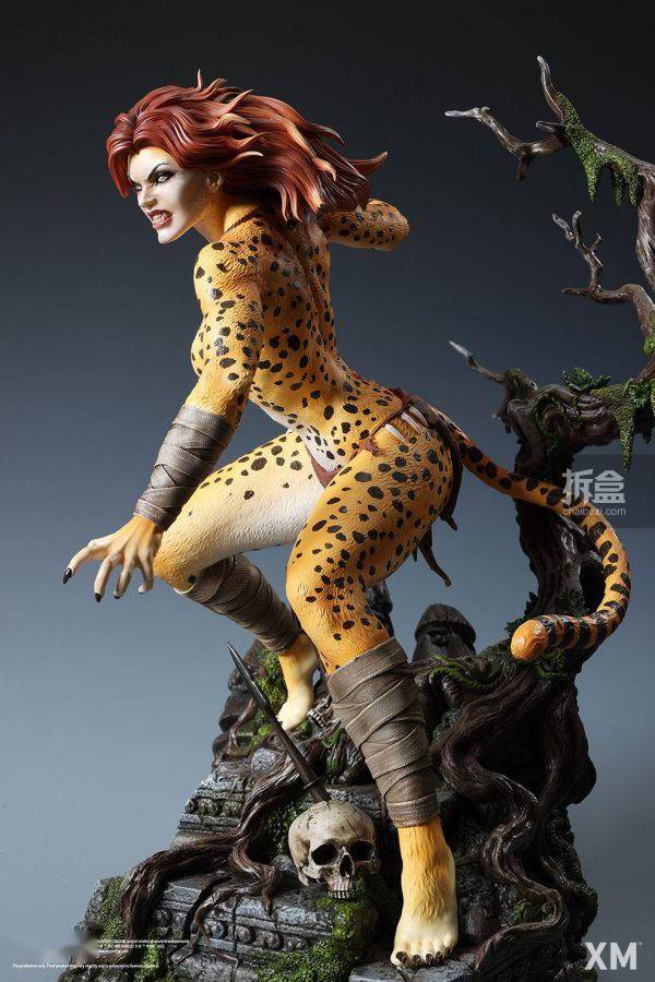 总价XM STUDIOS DC豹女 CHEETAH 1/4 1/6雕像