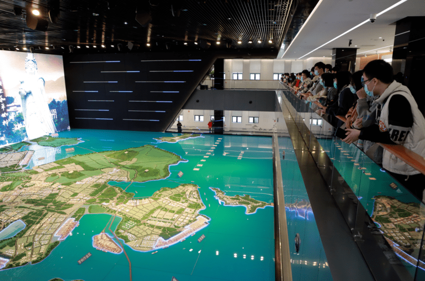 【第一站】参观莆田市规划展示馆来自清华大学,北京大学,同济大学