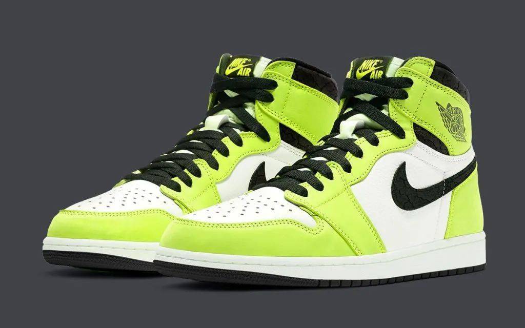 今年最骚气aj1配色荧光绿芝加哥设计实物曝光