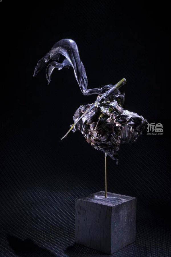 cm|OC工作室 机械忍者涂装版 探索骑士黑化版 赛博朋克GK雕像