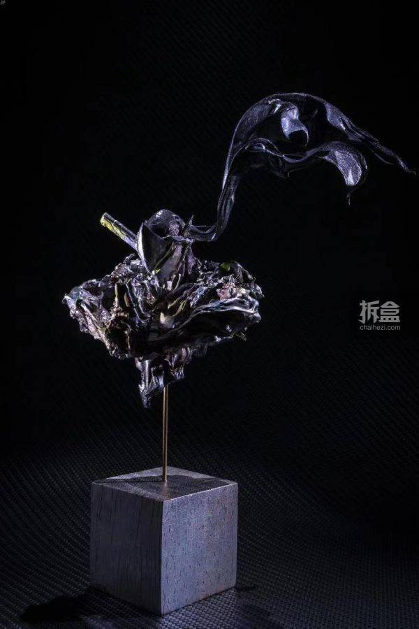 cm|OC工作室 机械忍者涂装版 探索骑士黑化版 赛博朋克GK雕像