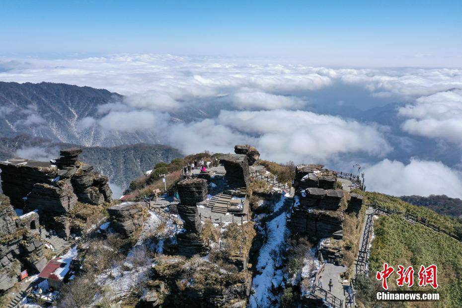 梵净山,世界,云海|世界自然遗产地梵净山云海美如画