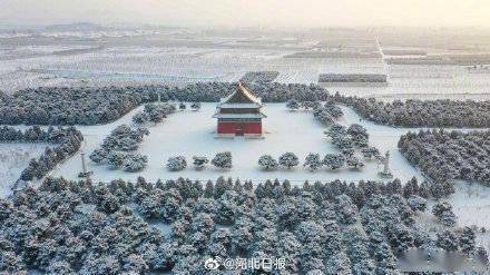 河北|雪后清东陵景区美如画卷