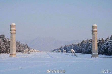 河北|雪后清东陵景区美如画卷