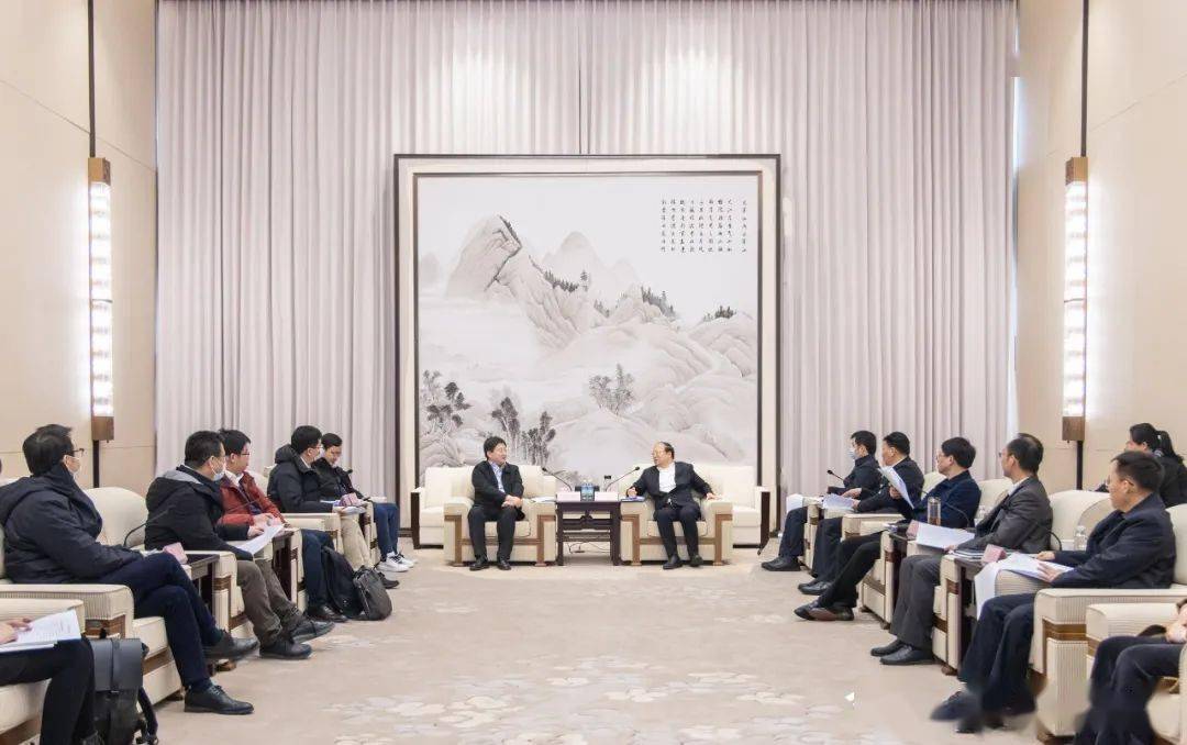 深化务实合作刘子清唐超与三峡科技董事长江冰一行座谈