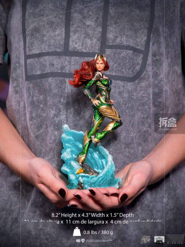 售价IRON STUDIOS 1/10 海王 AQUAMAN 海后湄拉 MERA 收藏雕像