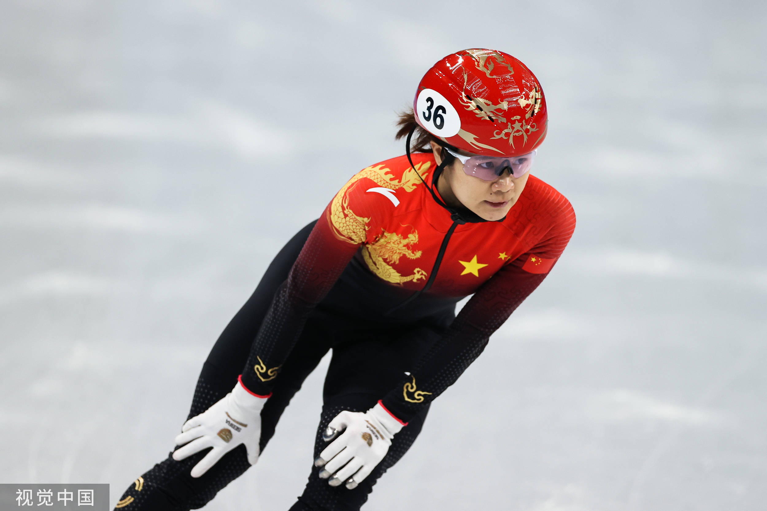 张楚桐|短道速滑女子1500米决赛，韩雨桐拿下第七名