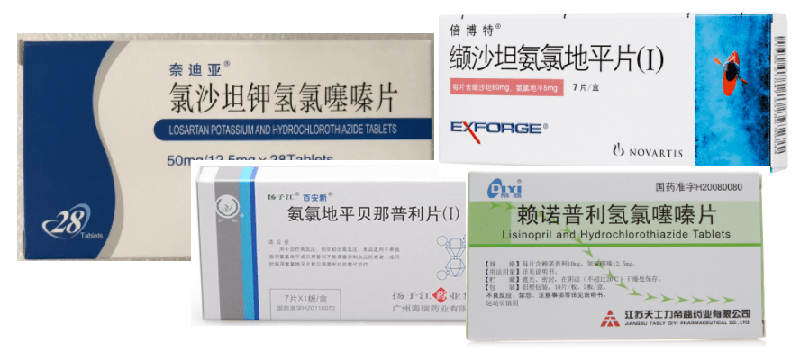 高血压治疗的联合用药方案_噻嗪_利尿剂_制剂