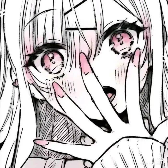 超个性黑白动漫头像