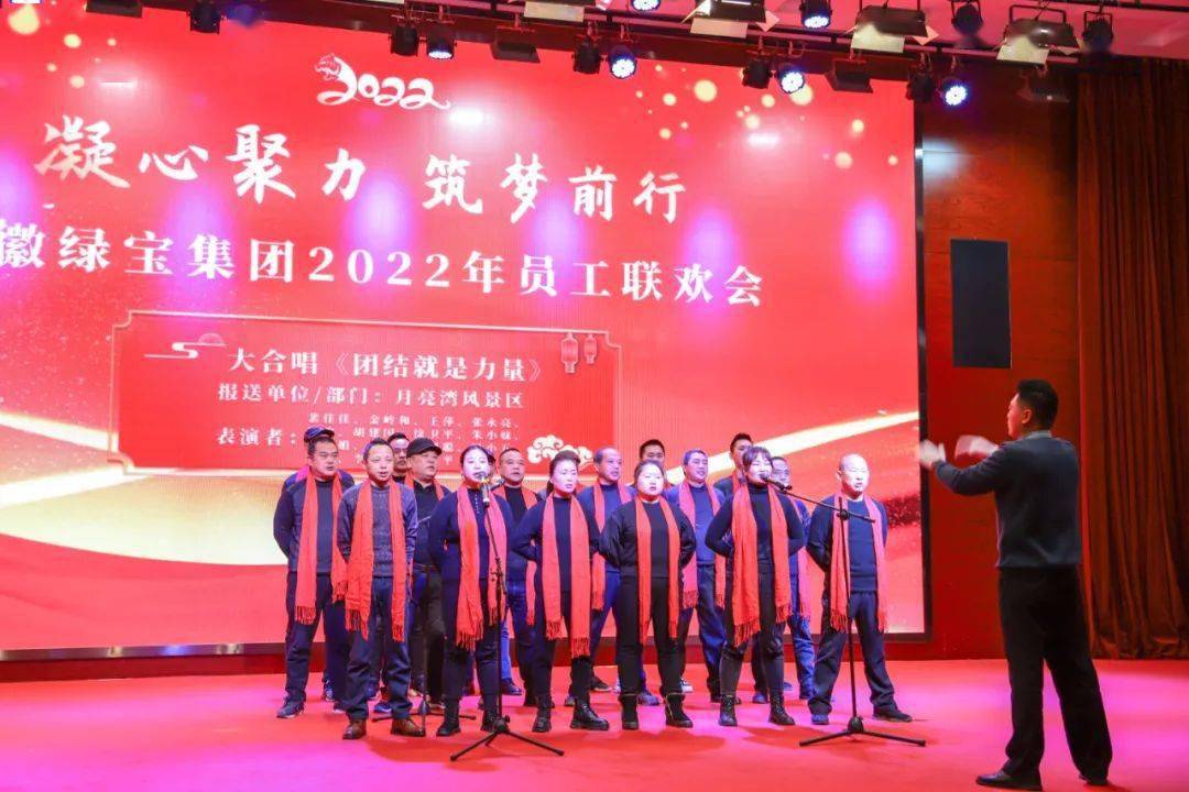 直击现场丨安徽绿宝集团年会盛典华丽绽放