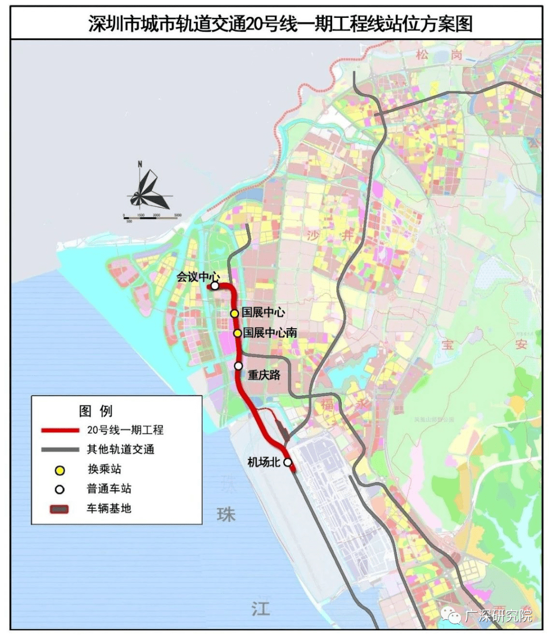 一条深圳东部组团内部交通走廊的轨道干线地铁16号线二期线路由16号线