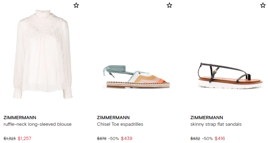 品牌 本周必buy |ZIMMERMANN、法风品牌Reformation大促5折+，T2大促