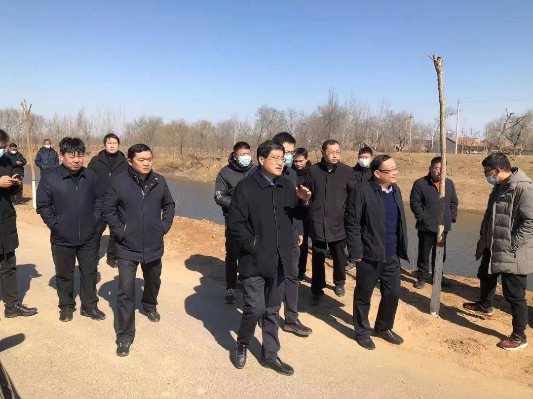 衡水市生态环境局局长李连兵到景县对京杭大运河沿线生态环境整治问题