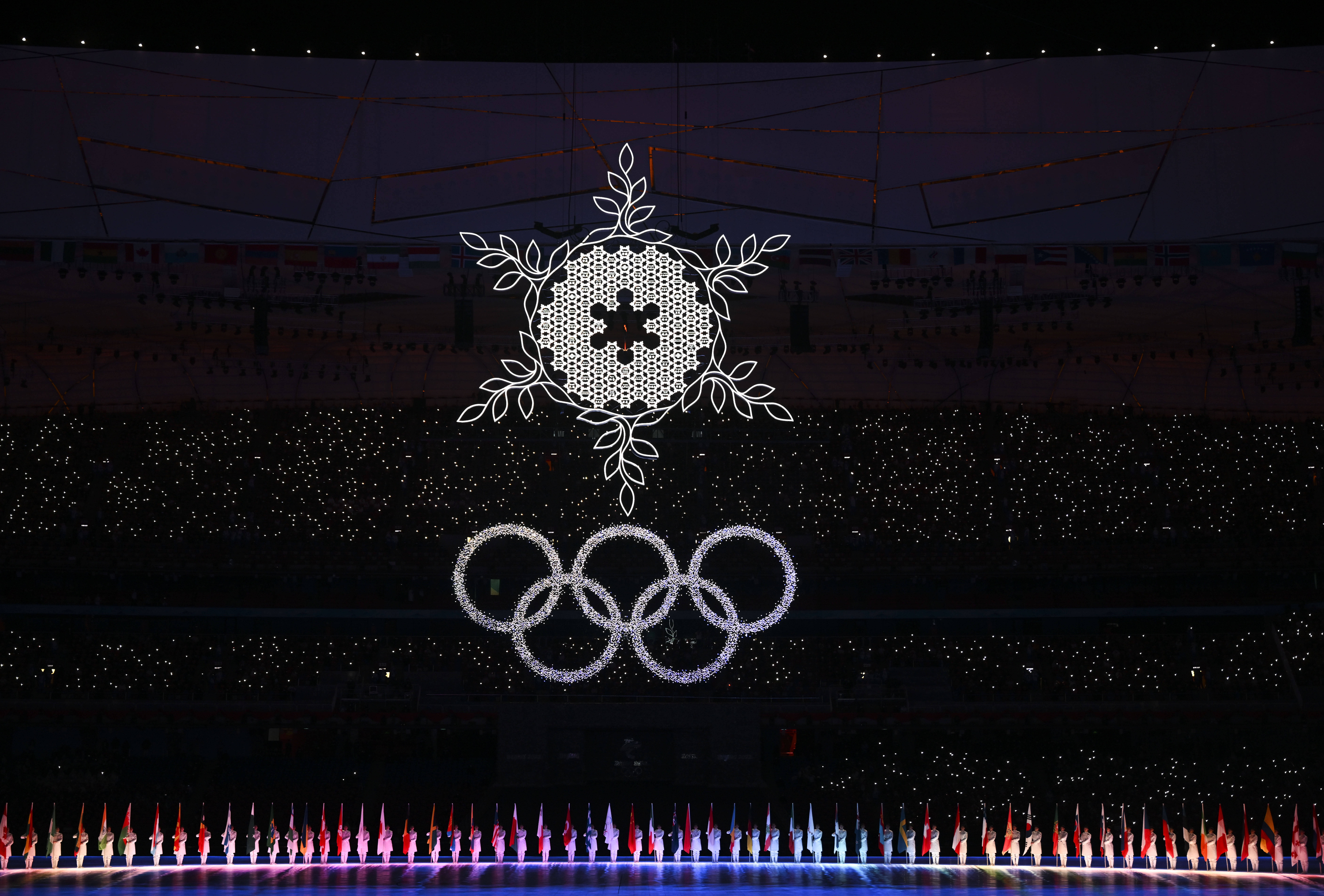 2022冬奥会五环图片