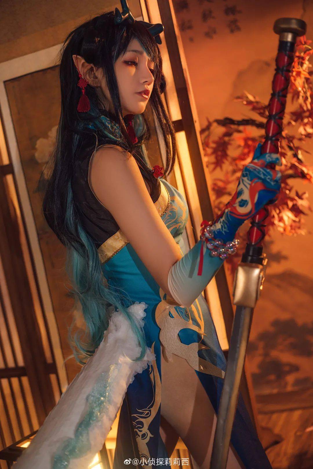 【二次元cos】精灵少女_cn_处理_版权