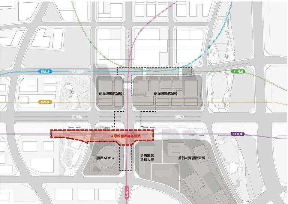 丽泽商务区北区规划图片