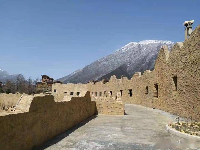 1933年四川茂县叠溪大地震古城眨眼成湖