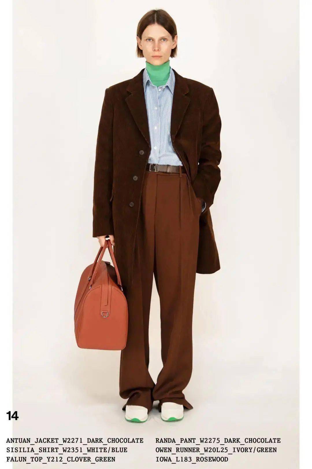 廓形 西装廓形2022流行趋势