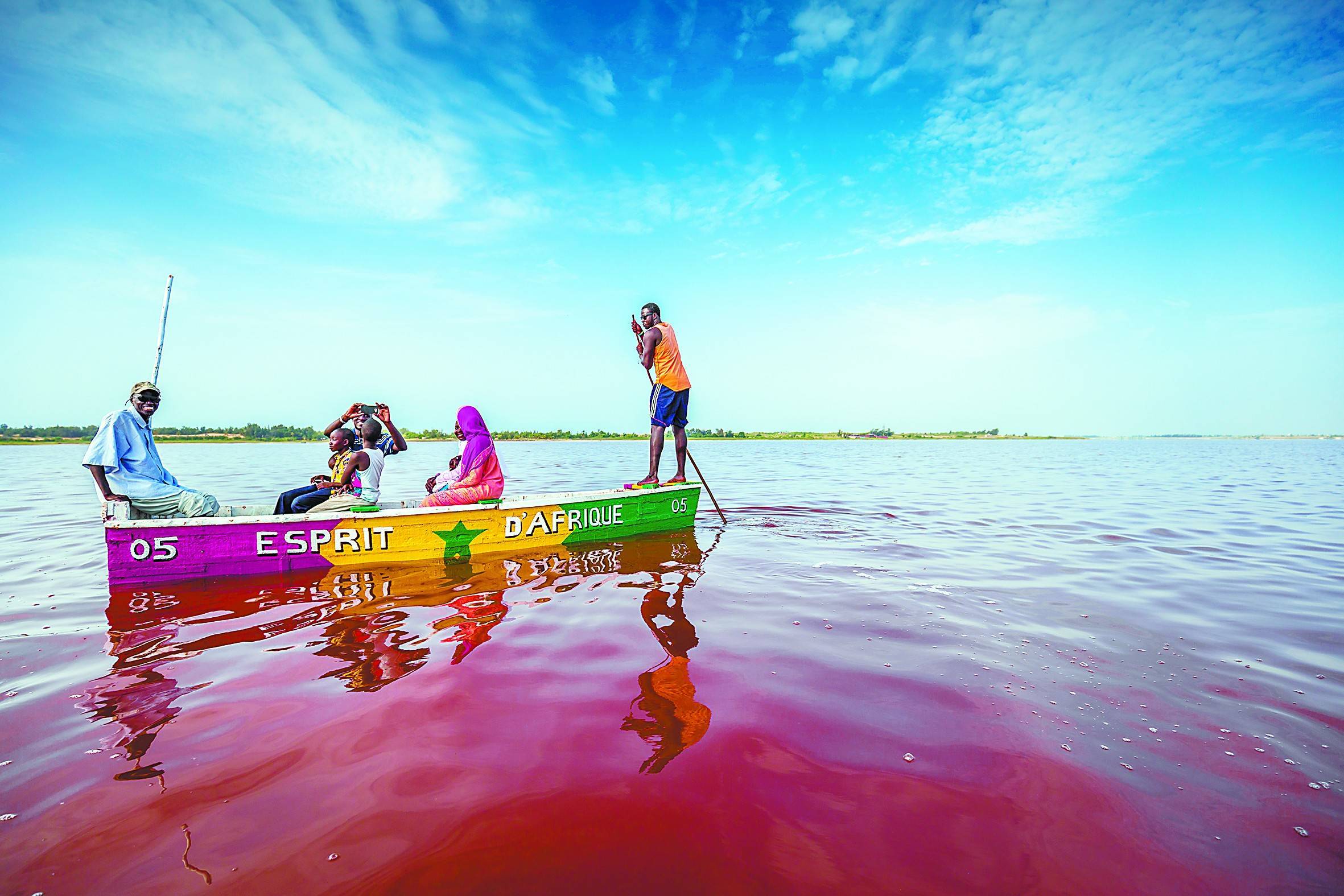 雷特巴|玫瑰湖，粉红色的“死海”