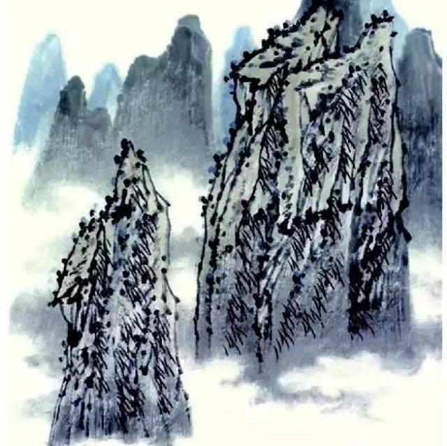 技法分享丨国画云的画法!_变化_勾云法_石涛