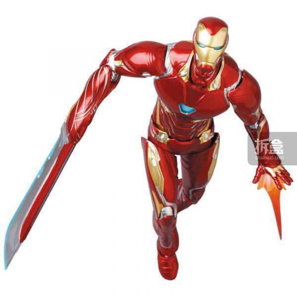 产品|MAFEX 漫威复仇者联盟3无限战争 钢铁侠马克MK50 可动手办