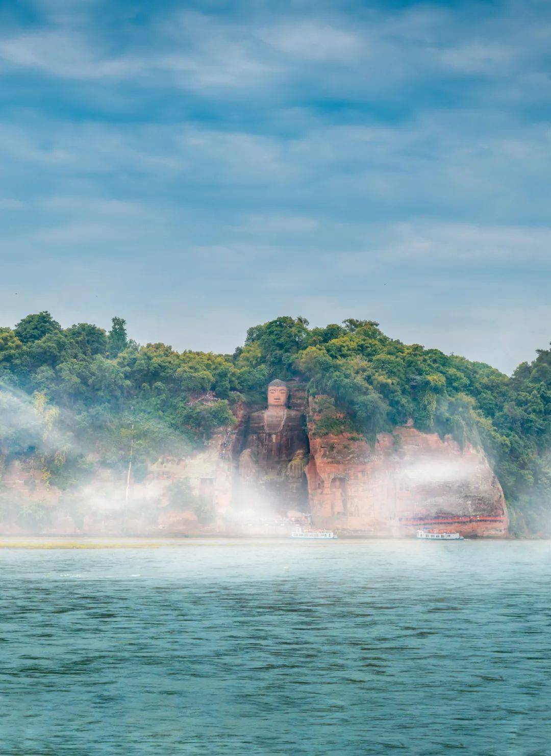今日分享只此青绿是乐山