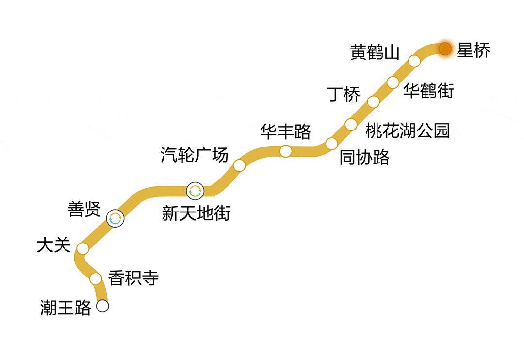 杭州地铁3号线开通图片