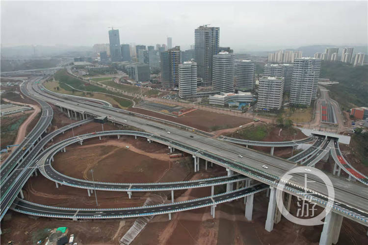 今晚10点,数据谷立交和椿萱大道建成通车!_渝北区_道路_地产