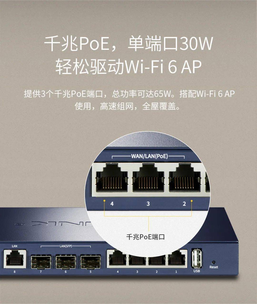 2.5g poe·ac光電一體vpn路由器 | tl-r5408pef-ac_路由器_一體