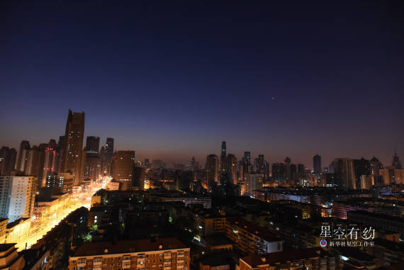 行星|星空有约|趣味一幕：金星、火星、月亮即将“同框”啦！