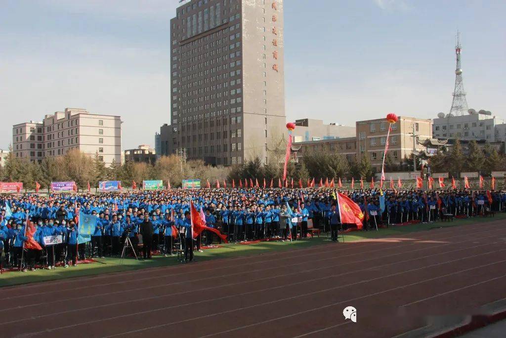 逆风向前决战高考百日誓师为梦而战民乐一中举行2022年高考百日誓师