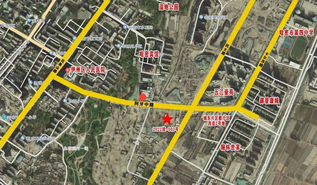 重磅哈密主城区住宅用地供应再次上新总面积45亩起始价高达450452万元