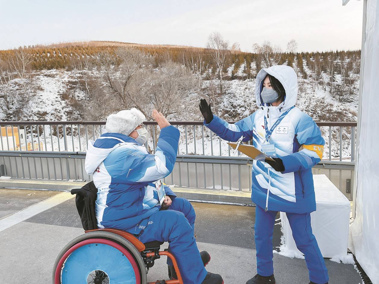 轮椅|冬残奥会保障｜“作为无障碍体验官，我打满分！”